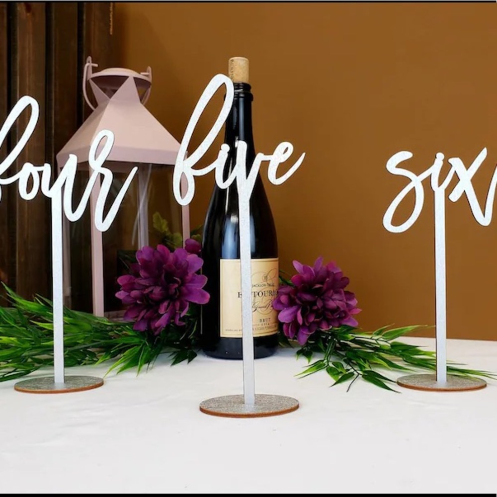 Wedding table numbers - Picture 6 of 10